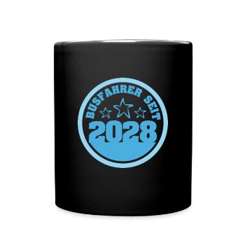 2028 - Tasse einfarbig - Schwarz - Vorne