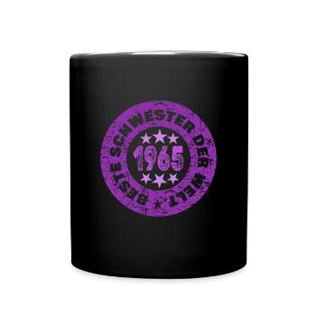 1965 1965 - Tasse einfarbig - Schwarz - Vorne