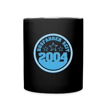 2004 - Tasse einfarbig - Schwarz - Vorne