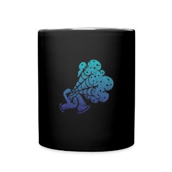 Graffiti Street Art Vintage - Full Colour Mug - black - Front