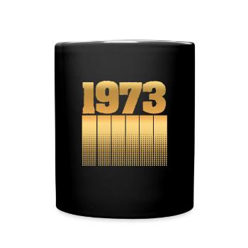 1973 - Tasse einfarbig - Schwarz - Vorne
