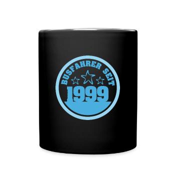 1999 - Tasse einfarbig - Schwarz - Vorne