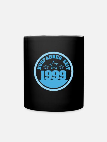 1999 - Tasse einfarbig - Schwarz