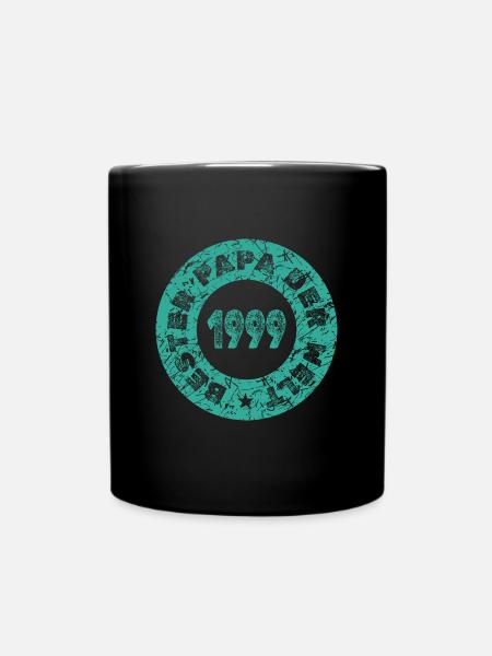Bollerwagen 1999 - Tasse einfarbig - Schwarz