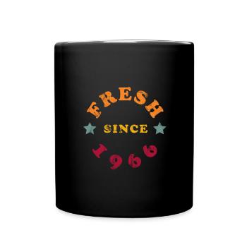 Vintage 1966 - Tasse einfarbig - Schwarz - Vorne