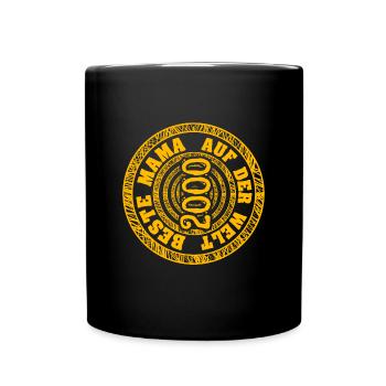 Mum 2000 - Tasse einfarbig - Schwarz - Vorne