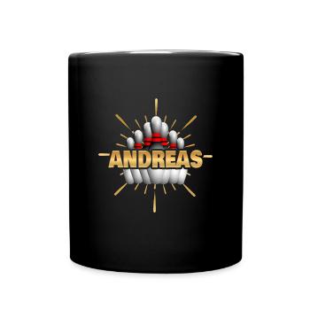 Bowling Andreas - Mug uni - noir - Devant