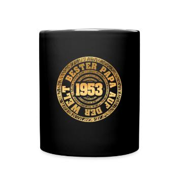 Papa 1953 - Tasse einfarbig - Schwarz - Vorne