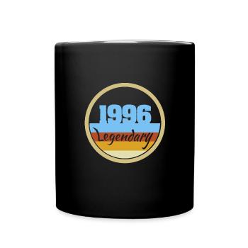 1996 - Tasse einfarbig - Schwarz - Vorne