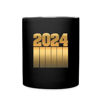 Birthday 2024 - Full Colour Mug - black - Front