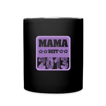 Mutti 2013 - Tasse einfarbig - Schwarz - Vorne