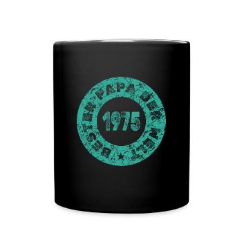 Bollerwagen 1975 - Tasse einfarbig - Schwarz - Vorne