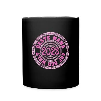2023 - Tasse einfarbig - Schwarz - Vorne