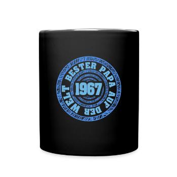 Jahr 1967 - Tasse einfarbig - Schwarz - Vorne