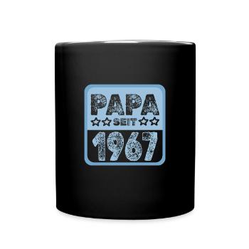 seit 1967 - Tasse einfarbig - Schwarz - Vorne