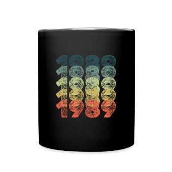 Année 1989 - Mug uni - noir - Devant