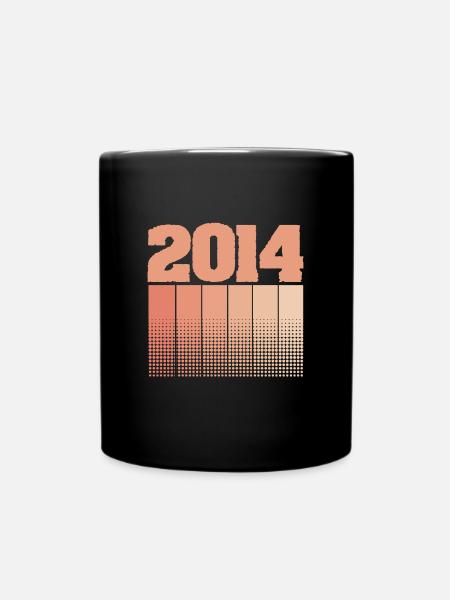 2014 - Tasse einfarbig - Schwarz