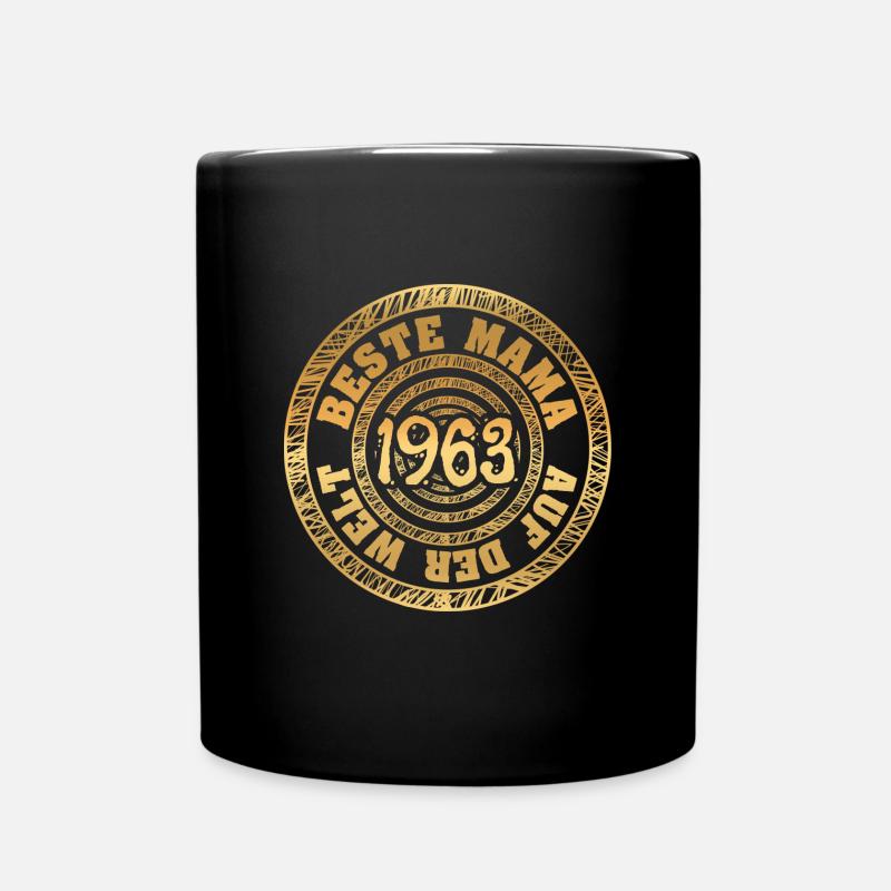 Jahr 1963 - Tasse einfarbig - Schwarz