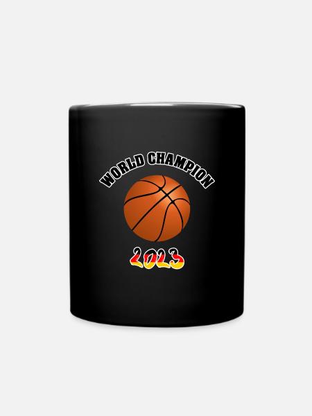 Deutschland Basketball Weltmeister 2023 - Tasse einfarbig - Schwarz
