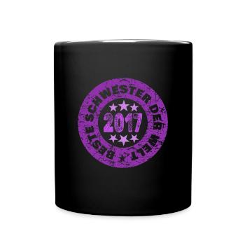 2017 - Tasse einfarbig - Schwarz - Vorne