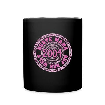 Mutter 2004 - Tasse einfarbig - Schwarz - Vorne