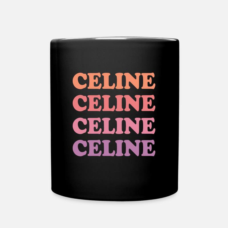 Céline - Mug uni - noir