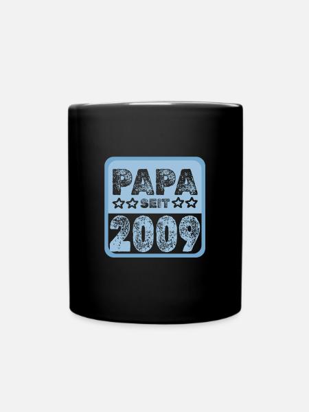 seit 2009 - Tasse einfarbig - Schwarz
