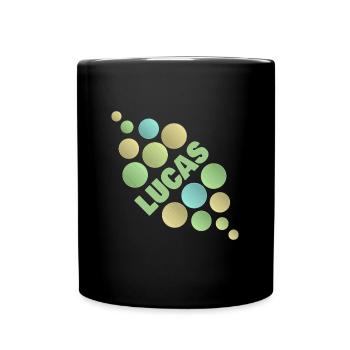 Gift for LuCas - Full Colour Mug - black - Front