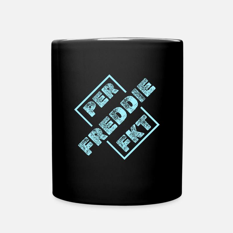 Freddie Freddie - Tasse einfarbig - Schwarz