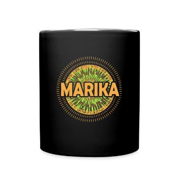 Idée cadeau Marika - Mug uni - noir - Devant