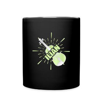 Ilian en tant qu’instrument à cordes - Mug uni - noir - Devant