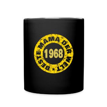1968 - Tasse einfarbig - Schwarz - Vorne