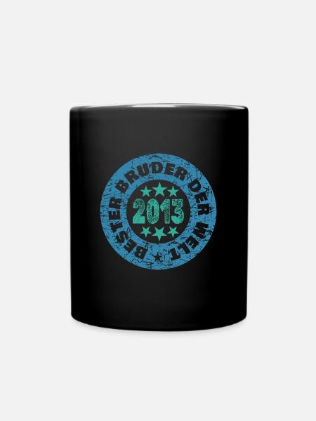 Geschwister 2013 - Tasse einfarbig - Schwarz