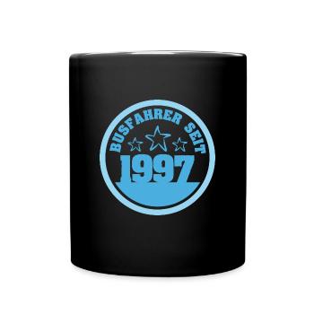 1997 - Tasse einfarbig - Schwarz - Vorne