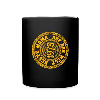1973 - Tasse einfarbig - Schwarz - Vorne