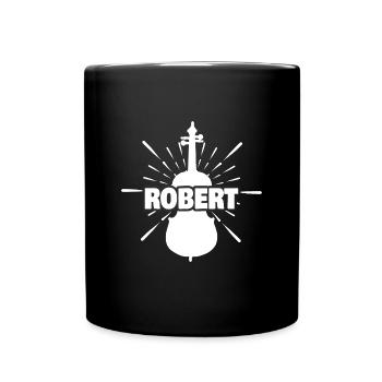 Gift for Robert - Full Colour Mug - black - Front