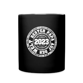 2023 - Tasse einfarbig - Schwarz - Vorne