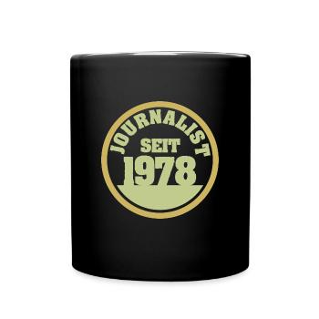 1978 - Tasse einfarbig - Schwarz - Vorne