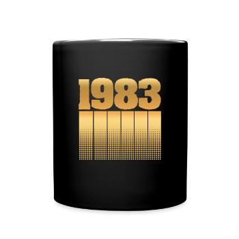 Birthday 1983 - Full Colour Mug - black - Front