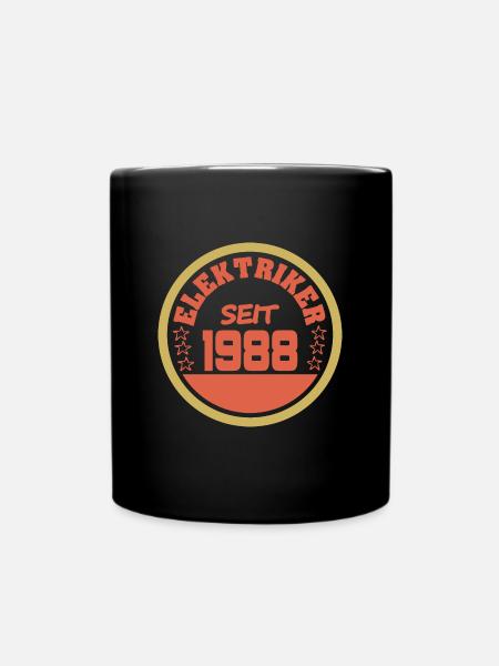 1988 1988 - Full Colour Mug - black