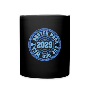 2029 - Tasse einfarbig - Schwarz - Vorne