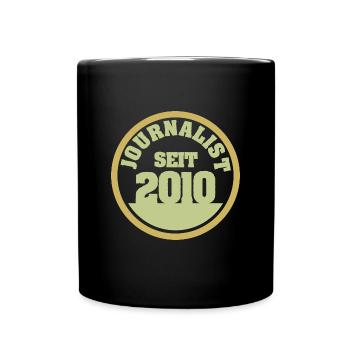 Journalist 2010 - Full Colour Mug - black - Front