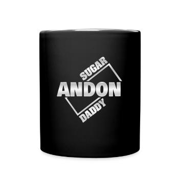 Geschenk für Andon - Tasse einfarbig - Schwarz - Vorne