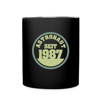 1987 - Mug uni - noir - Devant