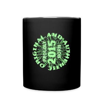 2015 - Tasse einfarbig - Schwarz - Vorne