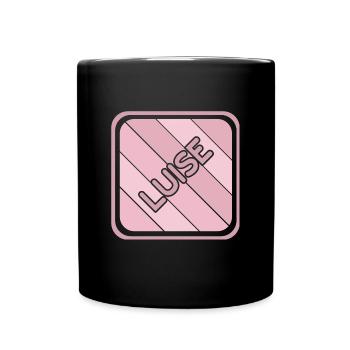 Luise - Mug uni - noir - Devant