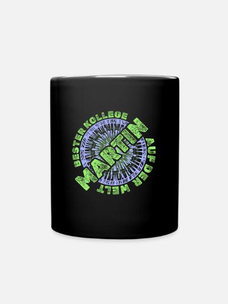 Martin - Tasse einfarbig - Schwarz