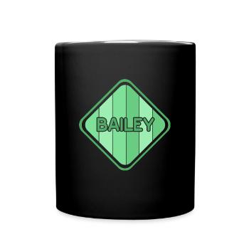 Bailey - Tasse einfarbig - Schwarz - Vorne