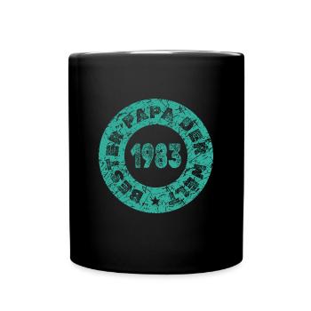 1983 - Tasse einfarbig - Schwarz - Vorne