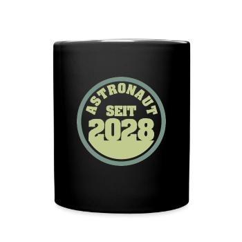 2028 - Tasse einfarbig - Schwarz - Vorne